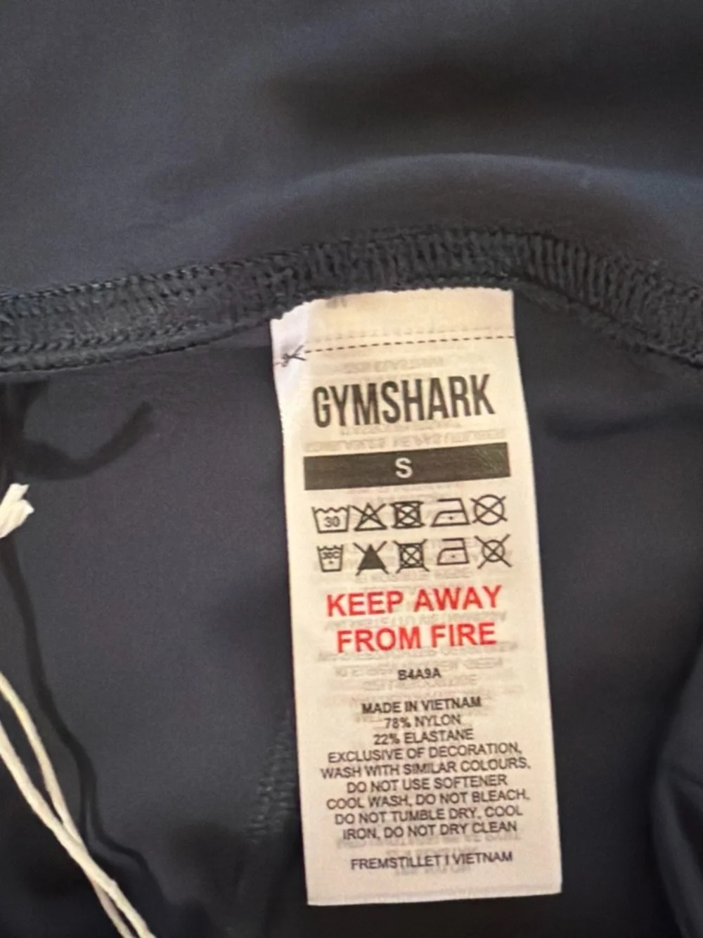 Gymshark Black Women’s High-Rise Bike Shorts